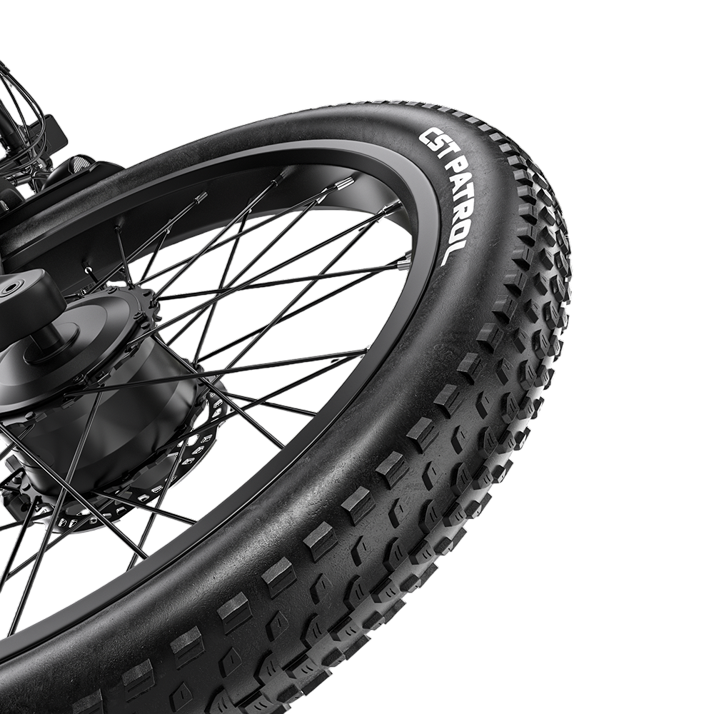 Vélo de montagne électrique SHENGMILO S600 26 pouces, double moteur 2000 W, batterie 48 V 17,5 Ah