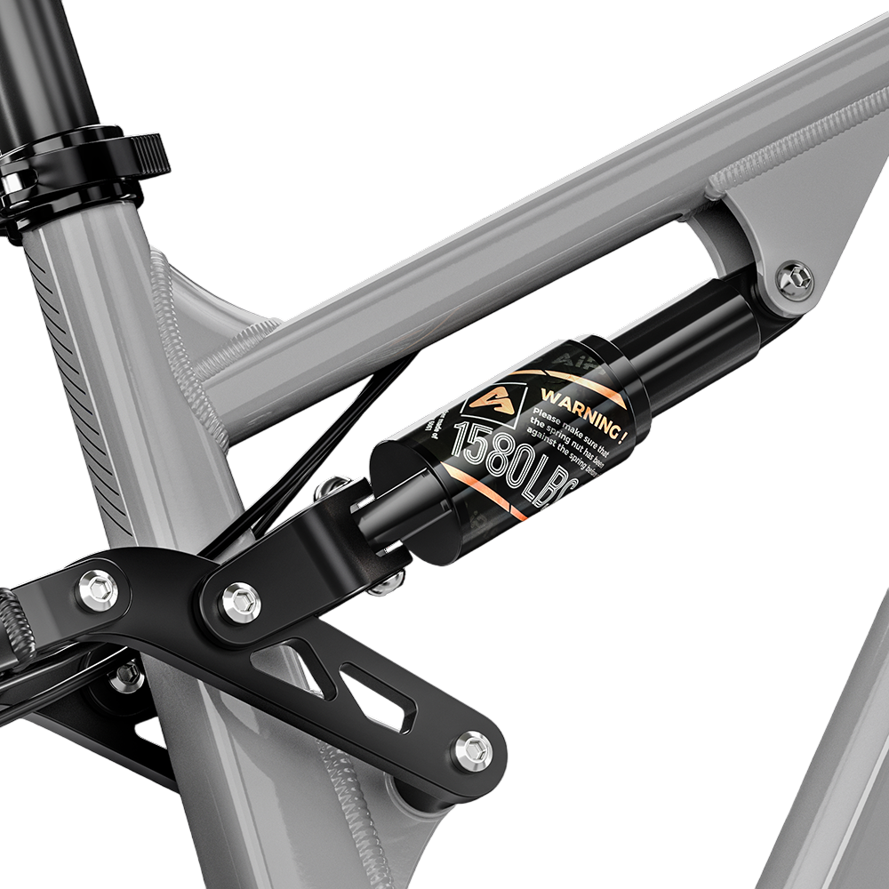 Vélo de montagne électrique SHENGMILO S600 26 pouces, double moteur 2000 W, batterie 48 V 17,5 Ah