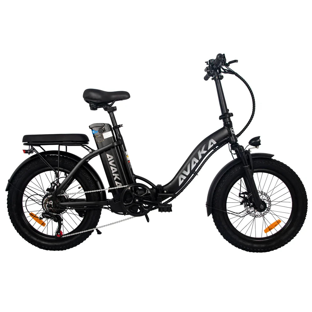 AVAKA BZ20 PLUS 20" Step-Thru Folding Electric City Bike 500W Motor 48V 18.2Ah Battery