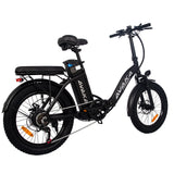 AVAKA BZ20 PLUS 20" Step-Thru Folding Electric City Bike 500W Motor 48V 18.2Ah Battery