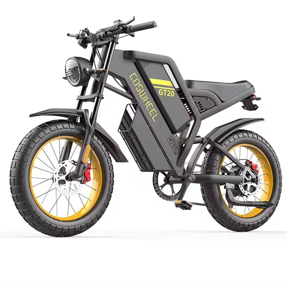 COSWHEEL GT20 20" Electric Dirt Motorbike 1000W Motor 48V 25Ah Battery