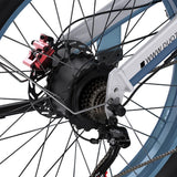 DUOTTS N26 26" Fat Tire Electric Dirt Bike 750W*2 Dual Motors 48V 20Ah Battery