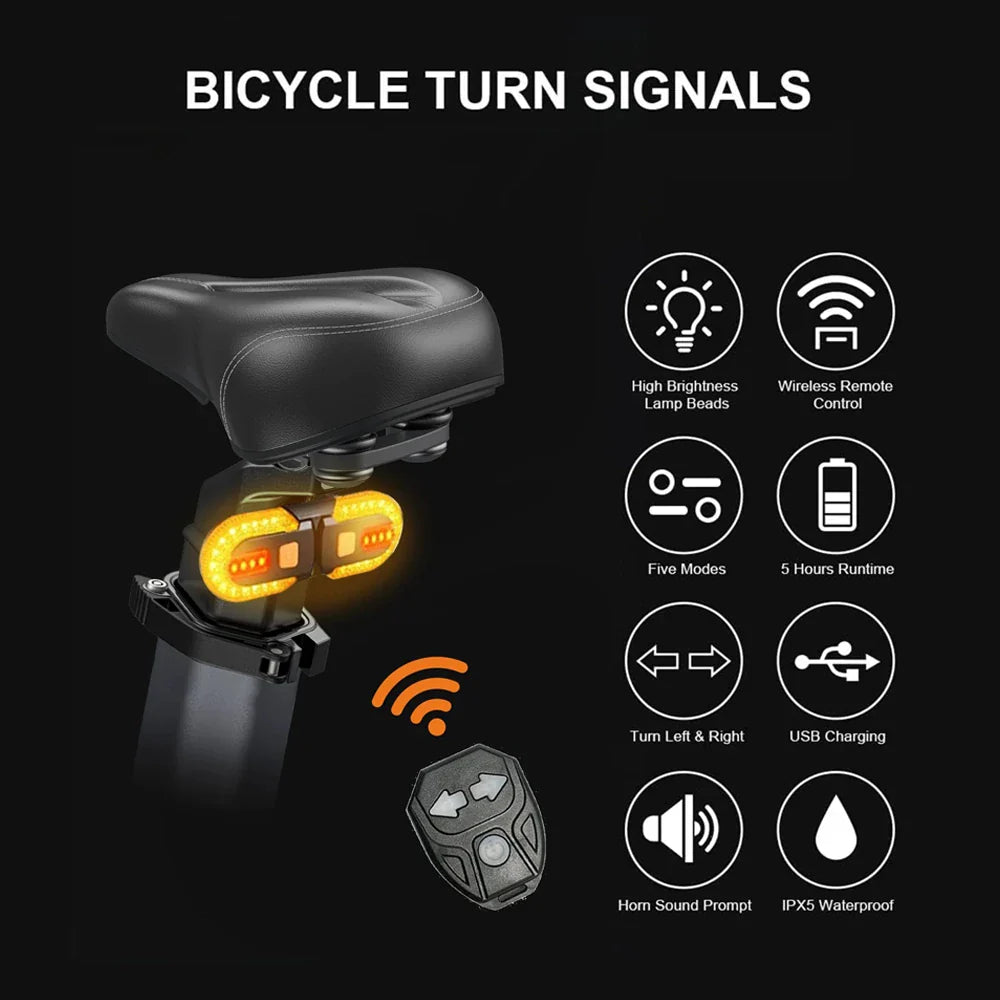 ENGWE Bicycle Taillights with Turn Signals