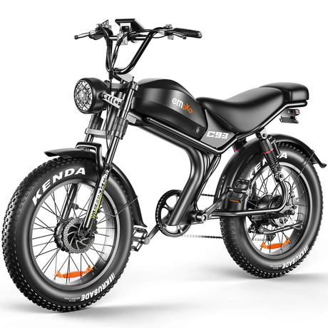 EMOKO C93 20" Fat Tire Electric Off-Road Bike 2*1000W Dual Motor 48V 23Ah Battery