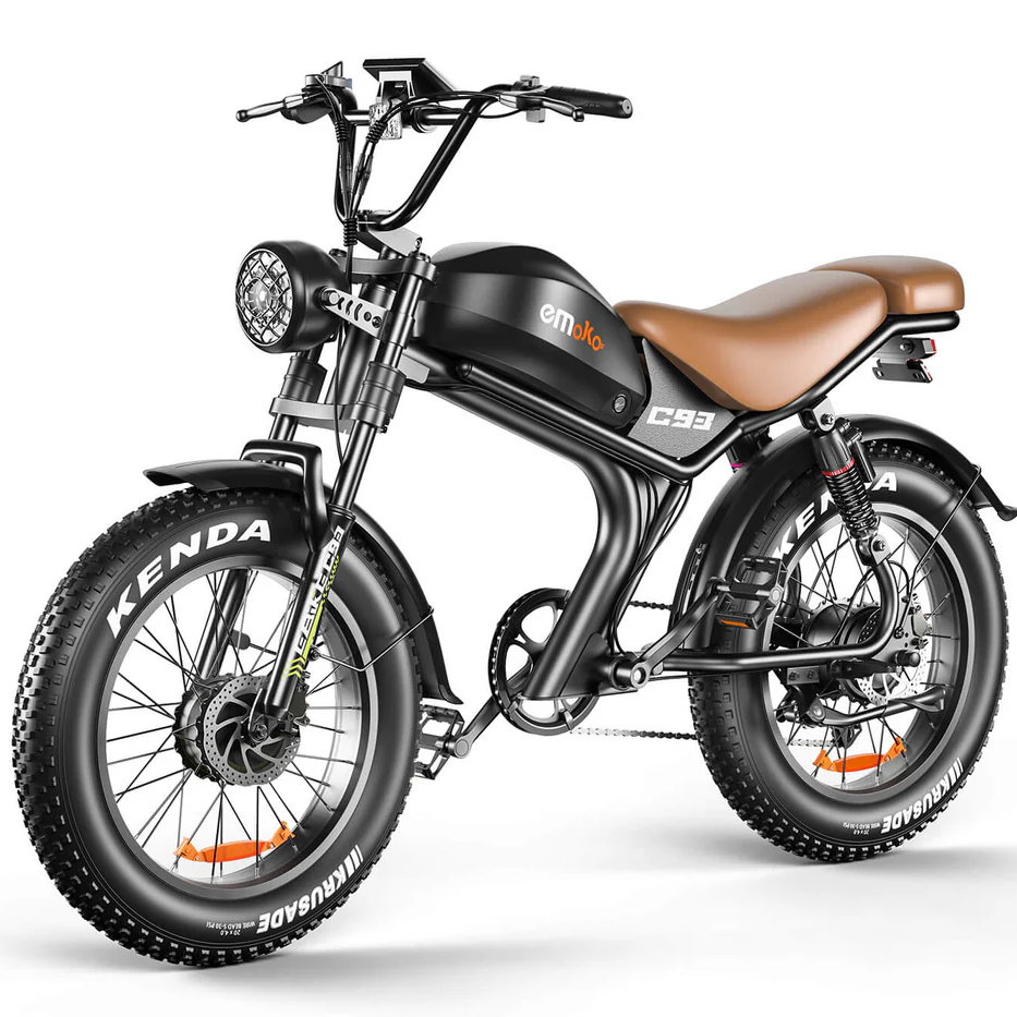 EMOKO C93 20" Fat Tire Electric Off-Road Bike 2*1000W Dual Motor 48V 23Ah Battery