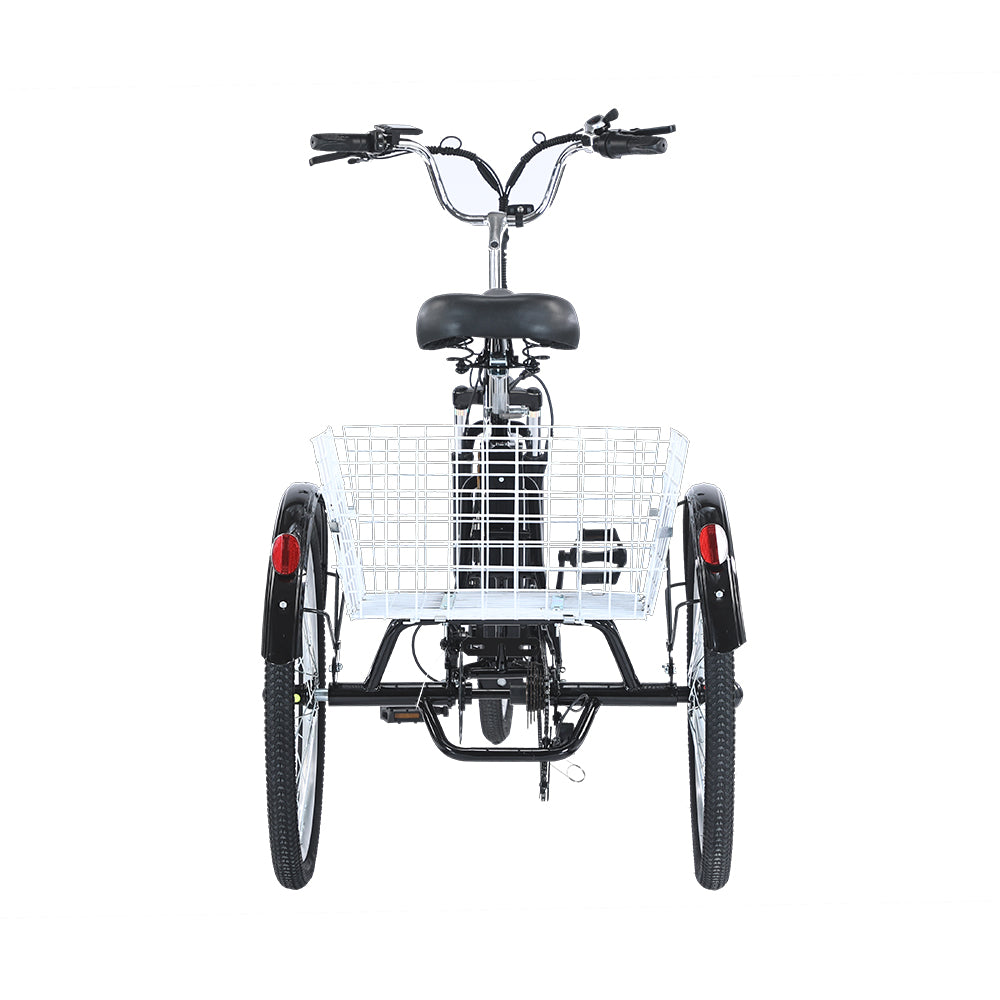 GOGOBEST GF100 24" Electric City Tricycle Cargo Ebike 350W Motor 36V 20Ah Battery