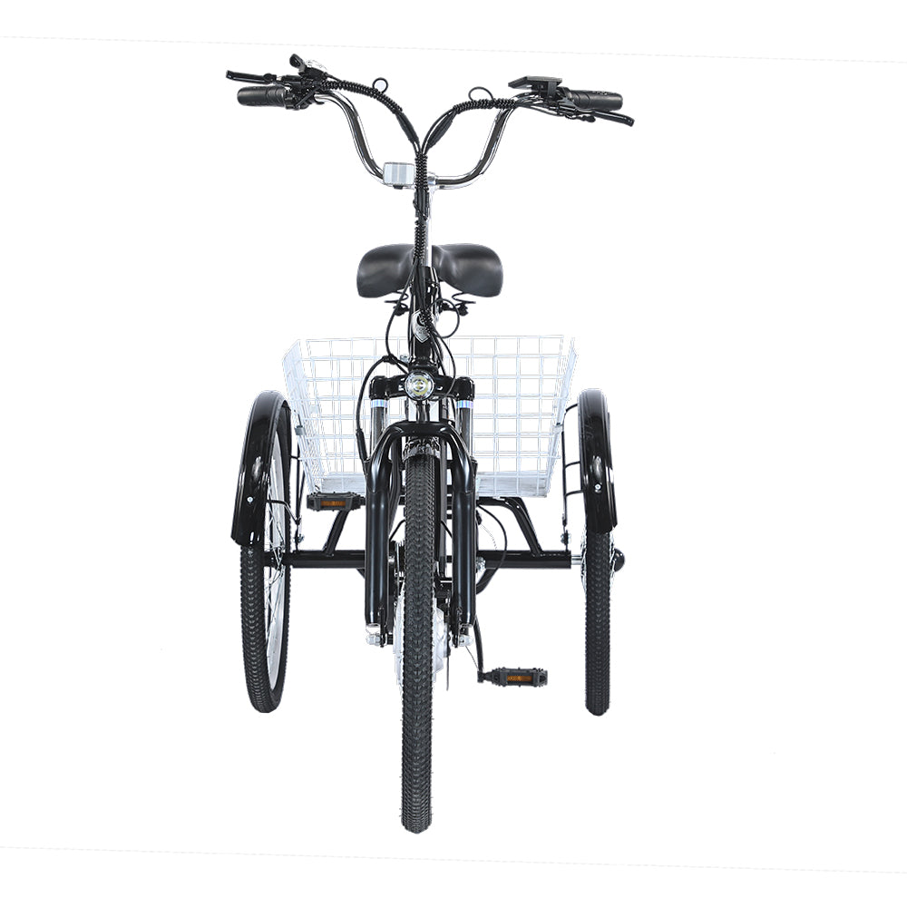 GOGOBEST GF100 24" Electric City Tricycle Cargo Ebike 350W Motor 36V 20Ah Battery