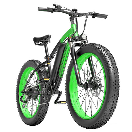 GOGOBEST GF600 26" Fat Tire Electric Mountain Bike 1000W Motor 48V 13Ah Battery