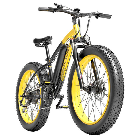 GOGOBEST GF600 26" Fat Tire Electric Mountain Bike 1000W Motor 48V 13Ah Battery
