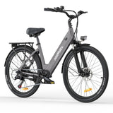 HillMiles MileCity1 26" City Electric Trekking Bike 250W Motor 36V 13Ah Battery