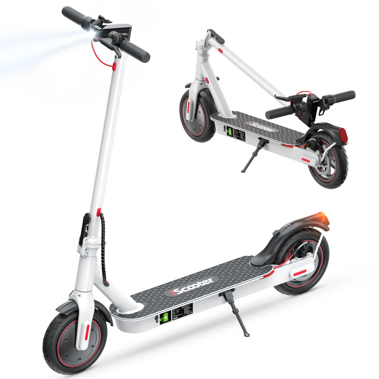 ISCOOTER I8 8.5" Folding Commuter Electric Scooter 350W Motor 42V 5.2Ah Battery