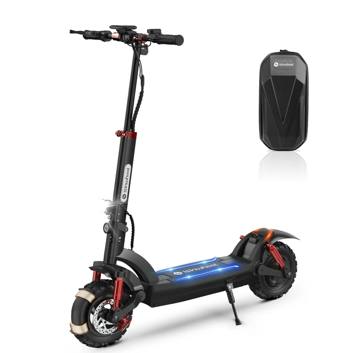 ISINWHEEL GT2 11" Folding Off-Road Electric Scooter 800W Motor 48V 15Ah Battery