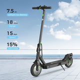 ISINWHEEL S9 Pro 8.5" Folding Commuter Electric Scooter 350W Motor 36V 7.5Ah Battery