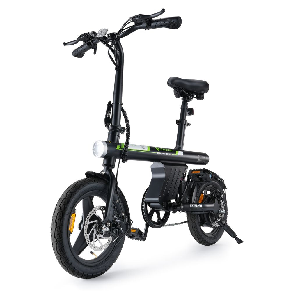 ISINWHEEL U1 14" Folding Electric Bike 500W Motor 36V 7.8Ah Battery