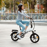 ISINWHEEL U3 16" Folding Electric Bike 500W Motor 36V 7.8Ah Battery