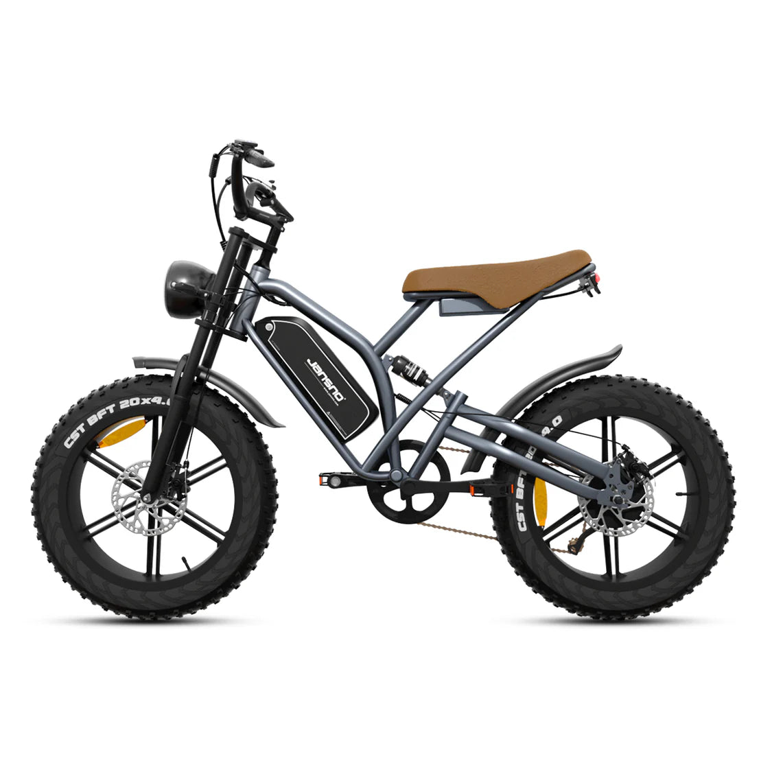 JANSNO X50M-17 20" Fat Tires Electric Bikes 750W Motor 48V 17Ah Battery