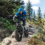 JANSNO X50M-17 20" Fat Tires Electric Bikes 750W Motor 48V 17Ah Battery
