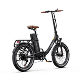 Vélo électrique pliant Onesport OT16-2 de 20 pouces, moteur 250 W, batterie 48 V 17 Ah, compatible avec l'application