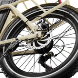 Vélo électrique pliant Onesport OT16-2 de 20 pouces, moteur 250 W, batterie 48 V 17 Ah, compatible avec l'application