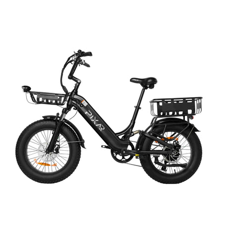 PIXAR Ride1 20" City Electric Bike 500W Motor 48V 10.4Ah Battery