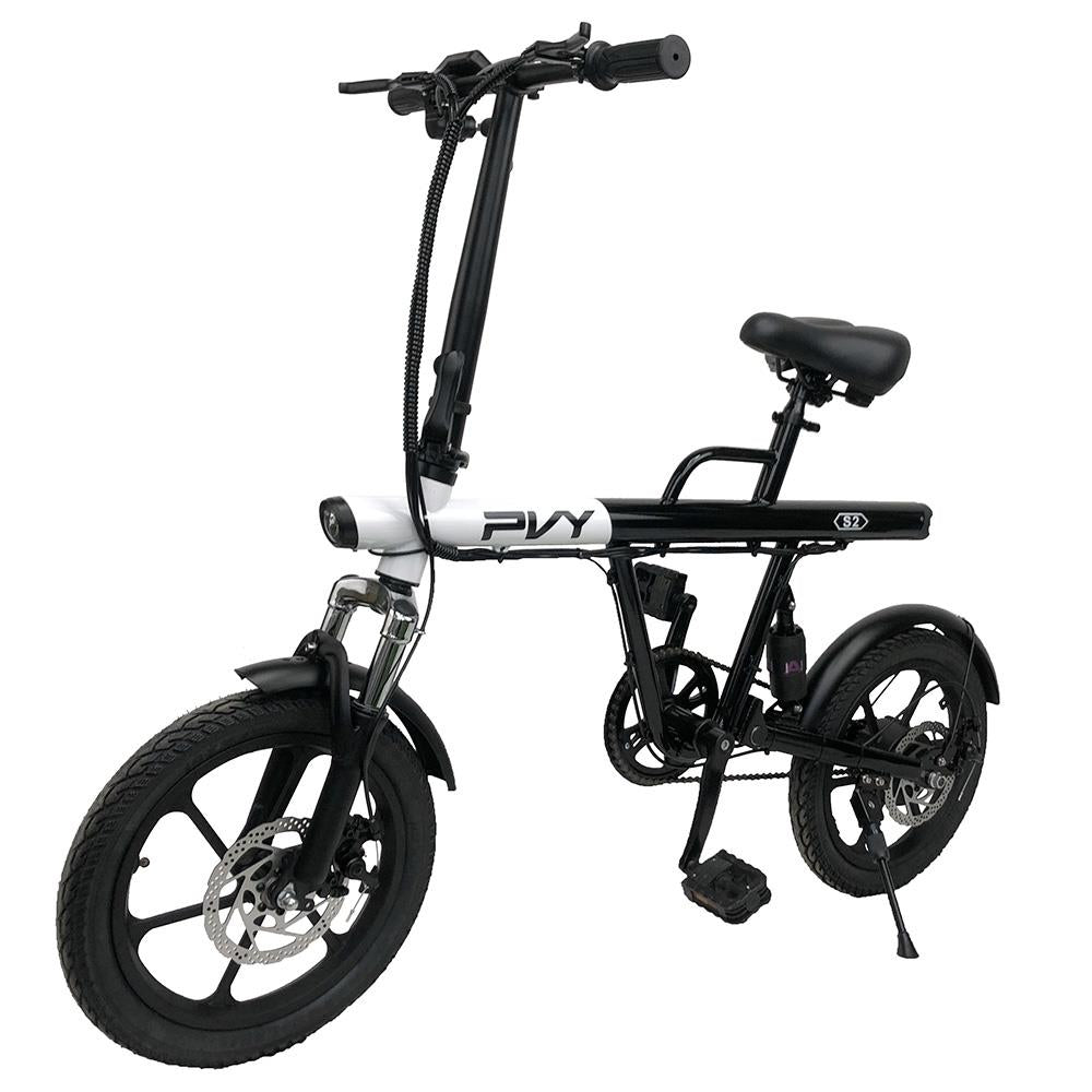 PVY S2 16" Electric Commuter Bike 250W Motor 36V 7.5Ah Battery