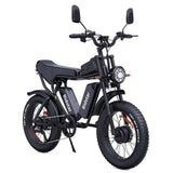 RIDSTAR Q20 Pro 20" Fat Tires Electric Bike 2*750W Motor 52V 40Ah Dual Battery
