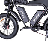 RIDSTAR Q20 Pro 20" Fat Tires Electric Bike 2*750W Motor 52V 40Ah Dual Battery