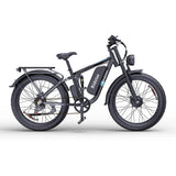 RIDSTAR E26 Pro 26" Fat Tires Mountain Electric Bike 2000W Dual Motor 48V 23Ah Battery