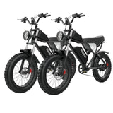 Ridstar Q20 Fat Tires Electric Dirt Bike Combo