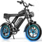 RIDSTAR Q16 16" Fat Tires Electric Bikes 750W Motor 48V 20Ah Battery