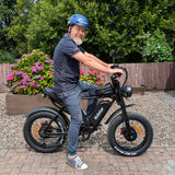 Ridstar Q20 Pro 20" Fat Tires Electric Bike 2*750W Motor 52V 40Ah Dual Battery