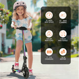 Simate S5 Kid's Flash Light Electric Scooter 130W Motor 24V 2.5Ah Battery