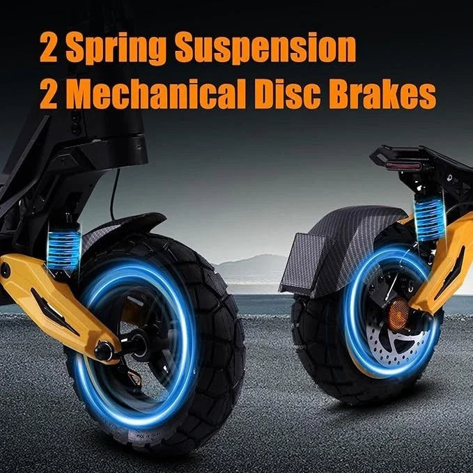 TWOFISH V2 MAX 10" Off-Road E-Scooter 800W Motor 48V 17Ah Battery