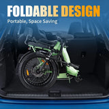 TWOFISH TF2 20" Folding Electric Bike 250W Motor 36V 17.8Ah Battery