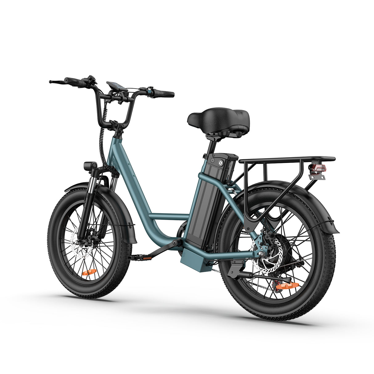 URLIFE E20 20" Step Through Electric Bike 250W Motor 48V 13Ah Battery