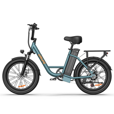 URLIFE E20 20" Step Through Electric Bike 250W Motor 48V 13Ah Battery