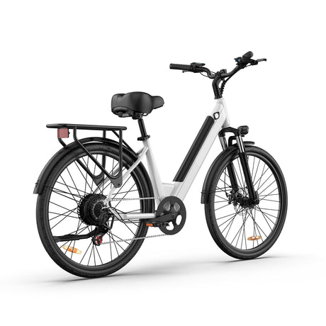 URLIFE E26 26" Step Through Electric Bike 250W Peak Motor 36V 13Ah Battery