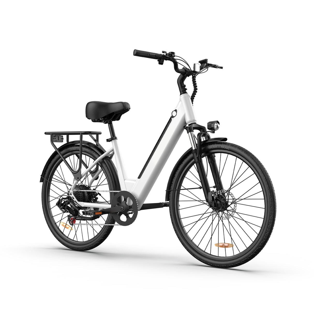 URLIFE E26 26" Step Through Electric Bike 250W Peak Motor 36V 13Ah Battery
