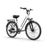 URLIFE E26 26" Step Through Electric Bike 250W Peak Motor 36V 13Ah Battery