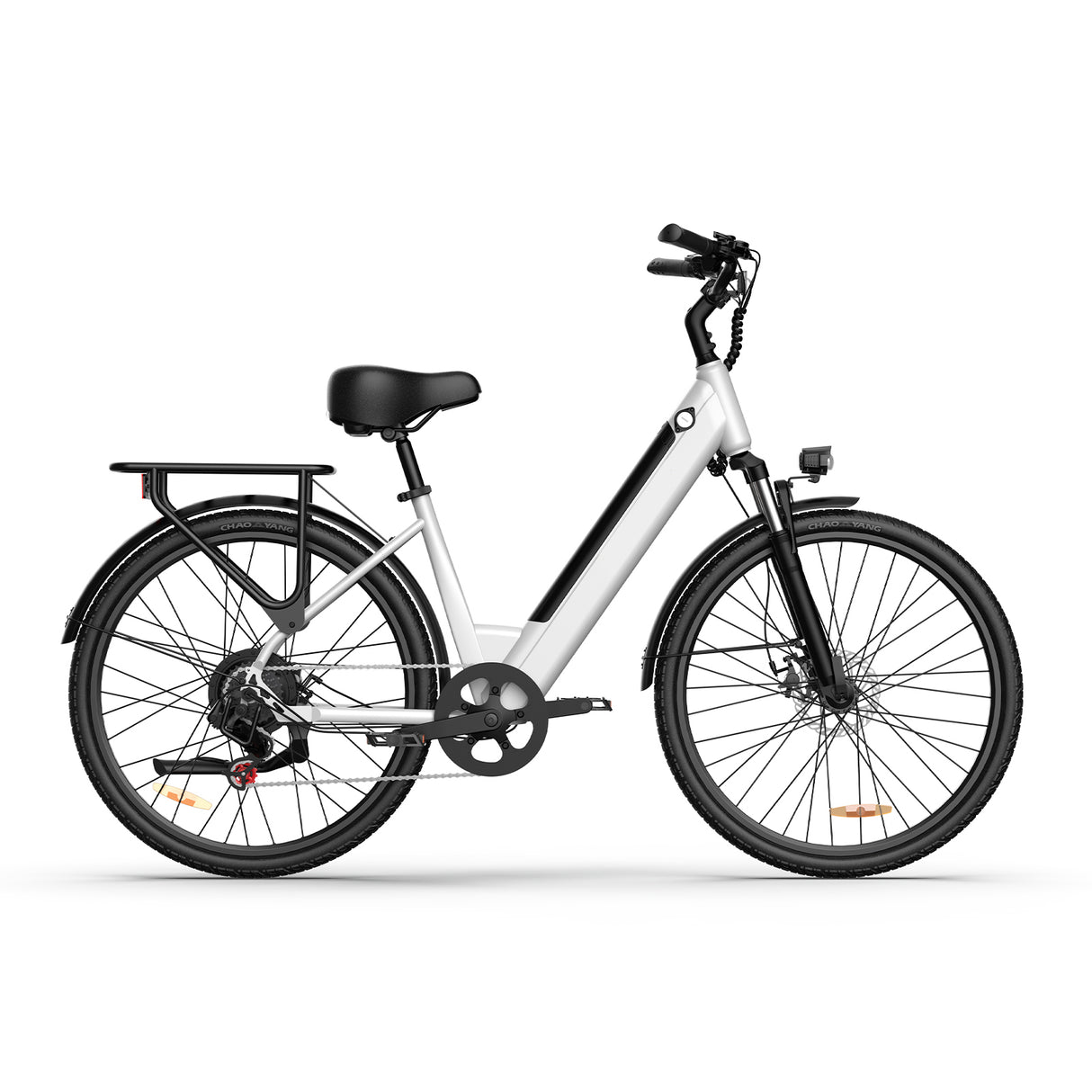 URLIFE E26 26" Step Through Electric Bike 250W Peak Motor 36V 13Ah Battery