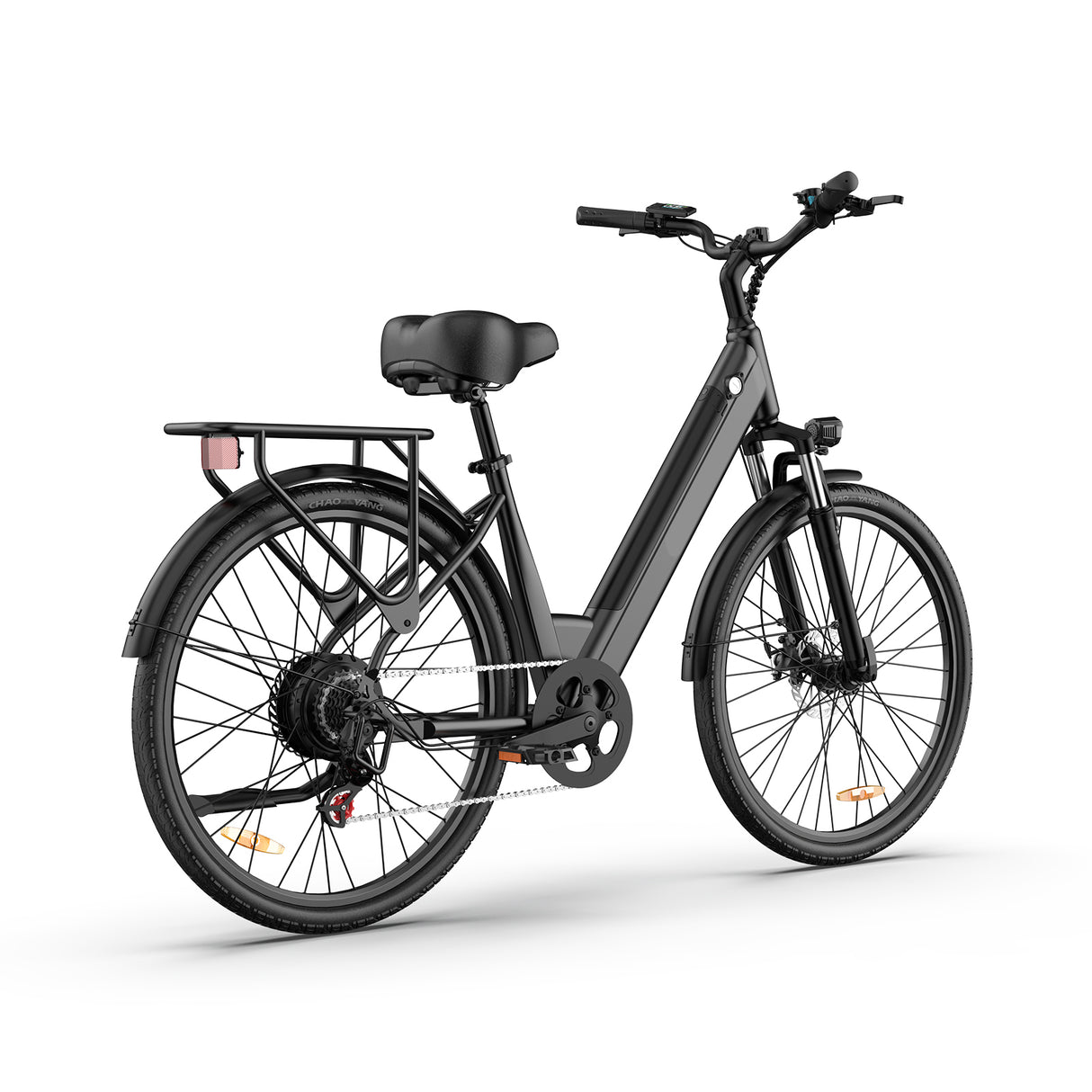 URLIFE E26 26" Step Through Electric Bike 250W Peak Motor 36V 13Ah Battery