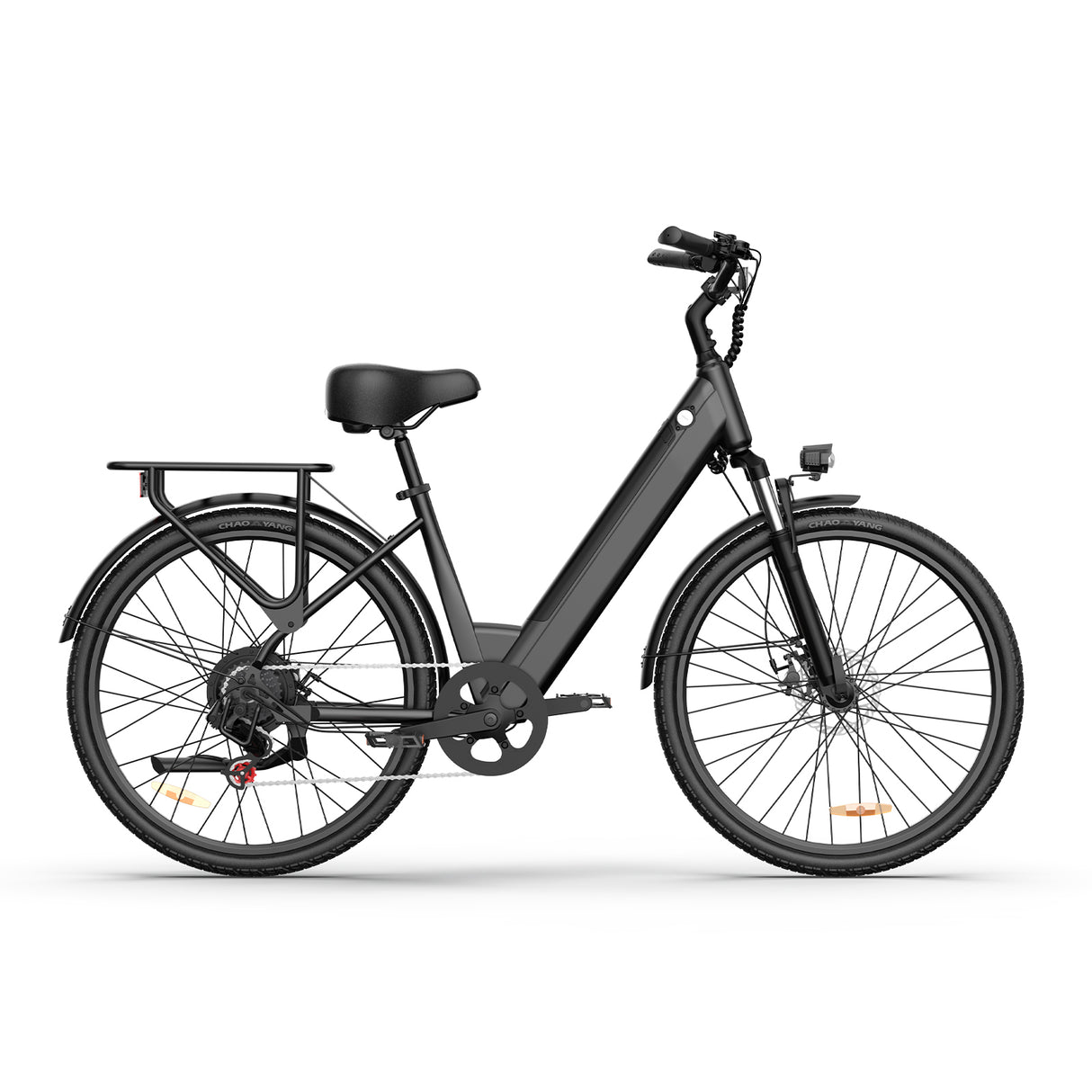 URLIFE E26 26" Step Through Electric Bike 250W Peak Motor 36V 13Ah Battery