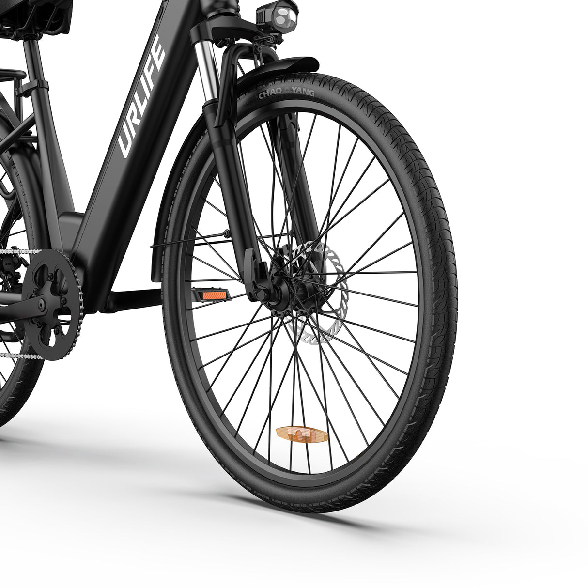 URLIFE E26 26" Step Through Electric Bike 250W Peak Motor 36V 13Ah Battery