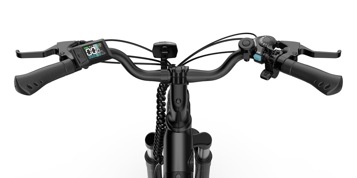 URLIFE E26 26" Step Through Electric Bike 250W Peak Motor 36V 13Ah Battery