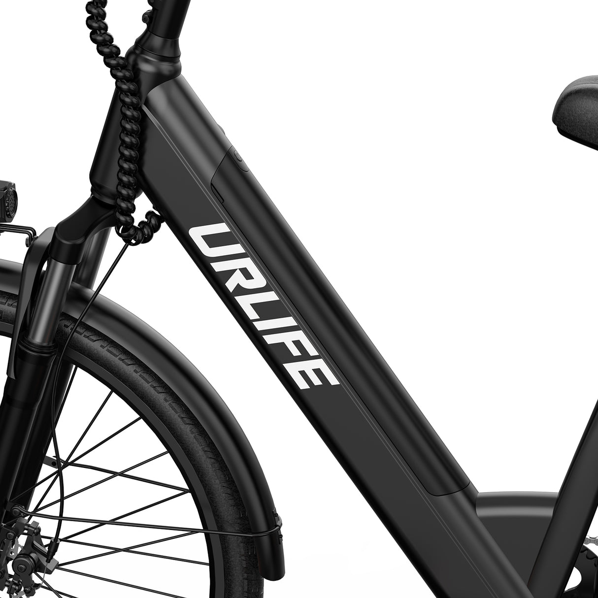 URLIFE E26 26" Step Through Electric Bike 250W Peak Motor 36V 13Ah Battery