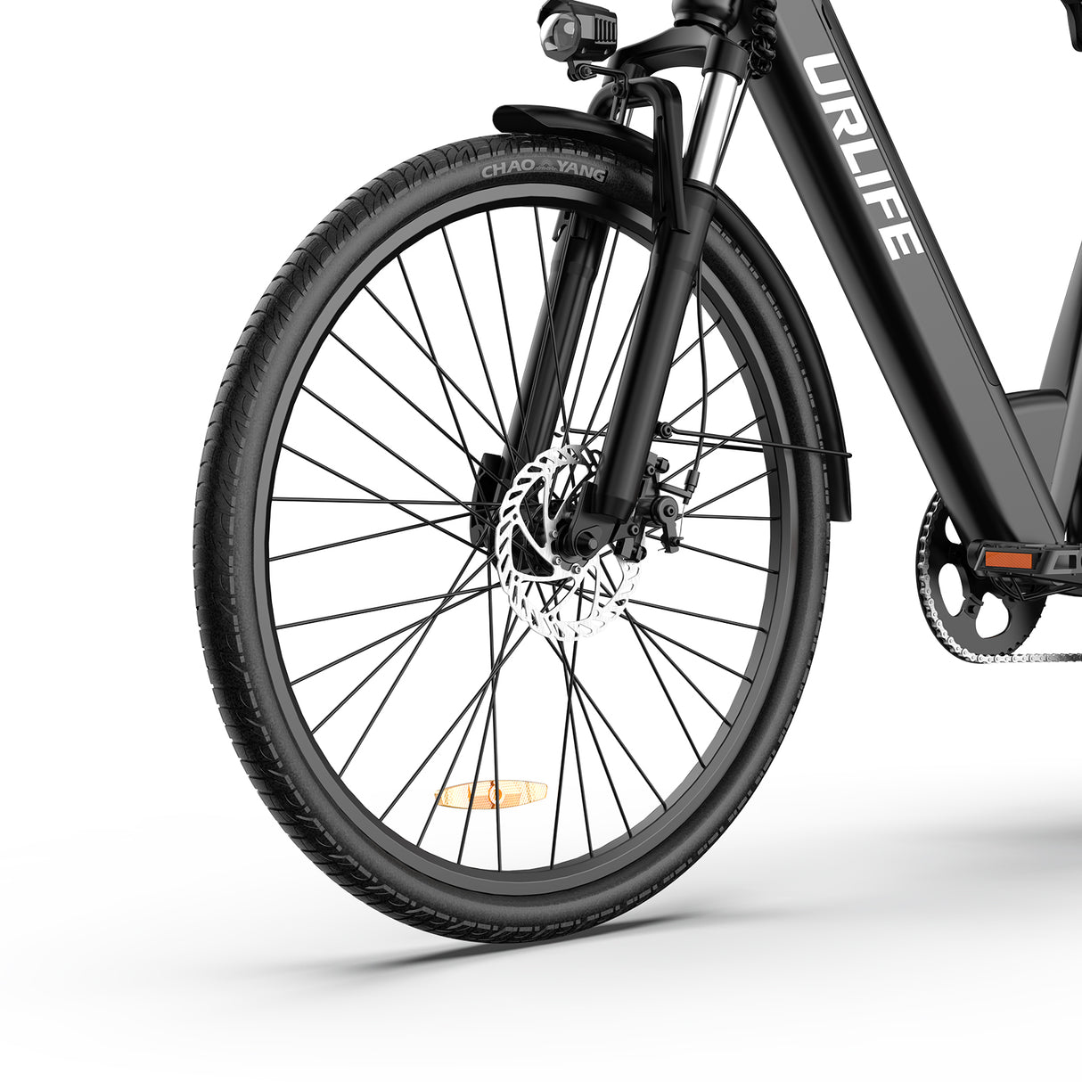 URLIFE E26 26" Step Through Electric Bike 250W Peak Motor 36V 13Ah Battery