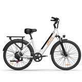 URLIFE E26 26" Step Through Electric Bike 250W Peak Motor 36V 13Ah Battery