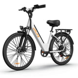 URLIFE E26 26" Step Through Electric Bike 250W Peak Motor 36V 13Ah Battery