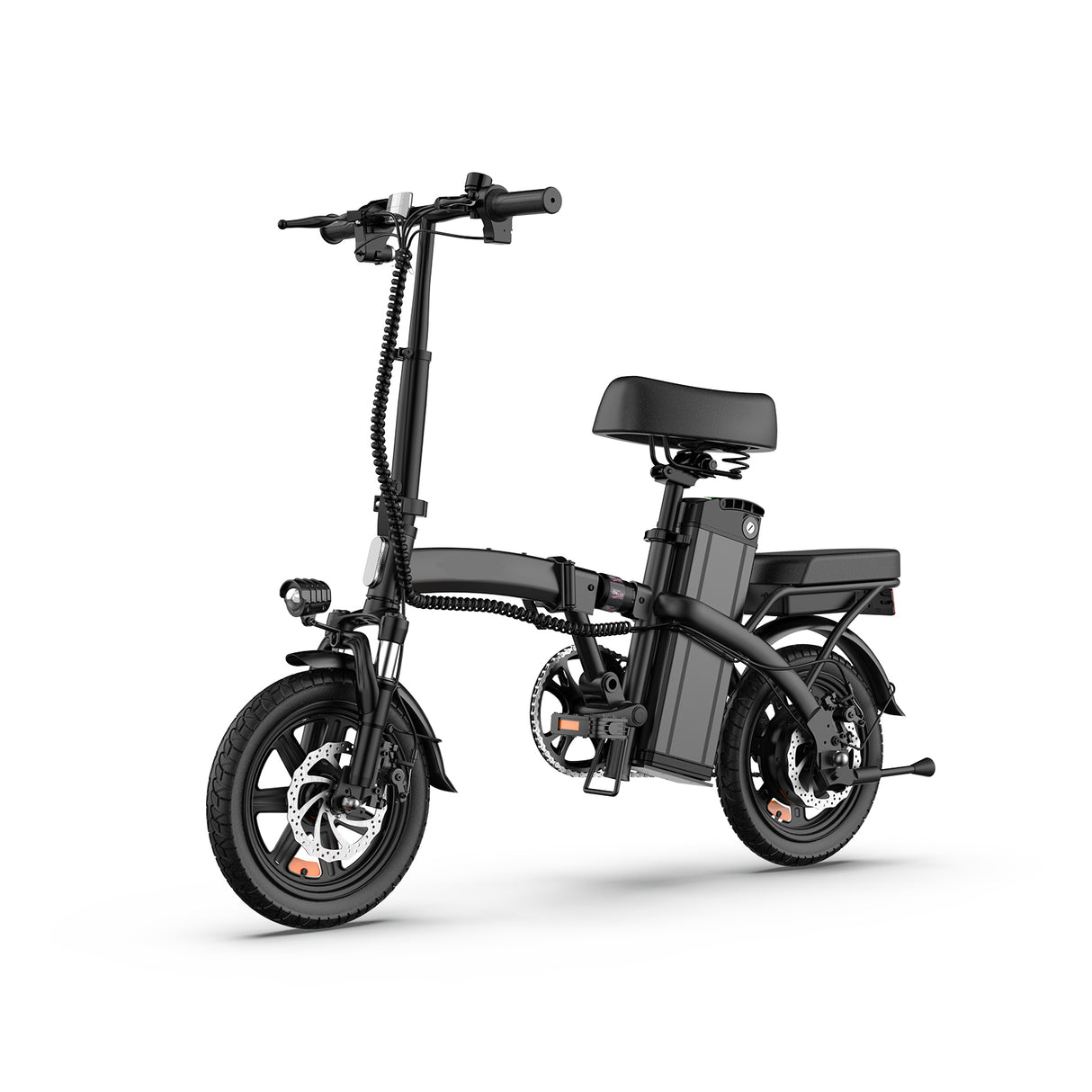 URLIFE F1L 14“ Folding Electric Bike 250W Peak Motor 48V 7.5Ah Battery
