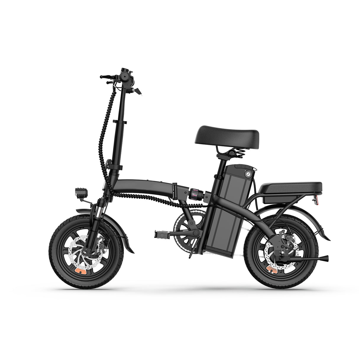 URLIFE F1L 14“ Folding Electric Bike 250W Peak Motor 48V 7.5Ah Battery
